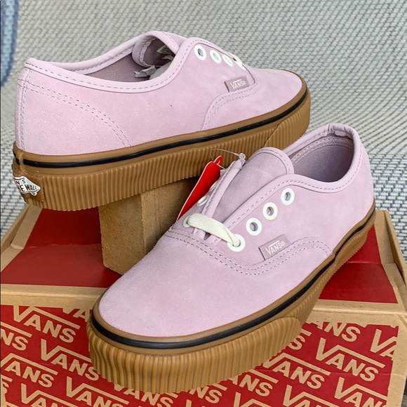 VANS AUTHENTIC SUEDE VIOLET ICE/EMBOSS WMNS - Picture 5 of 16